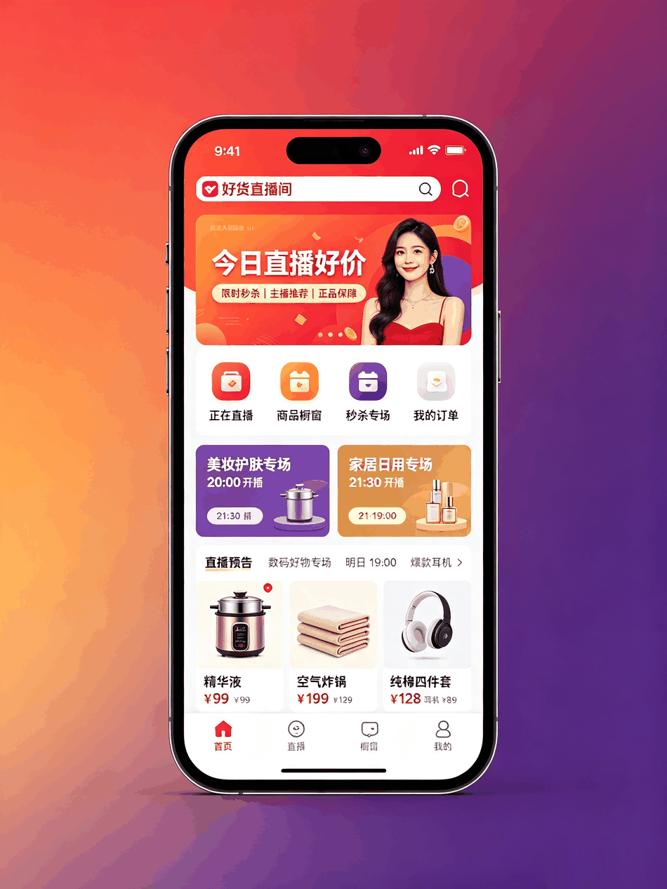 直播带货小程序