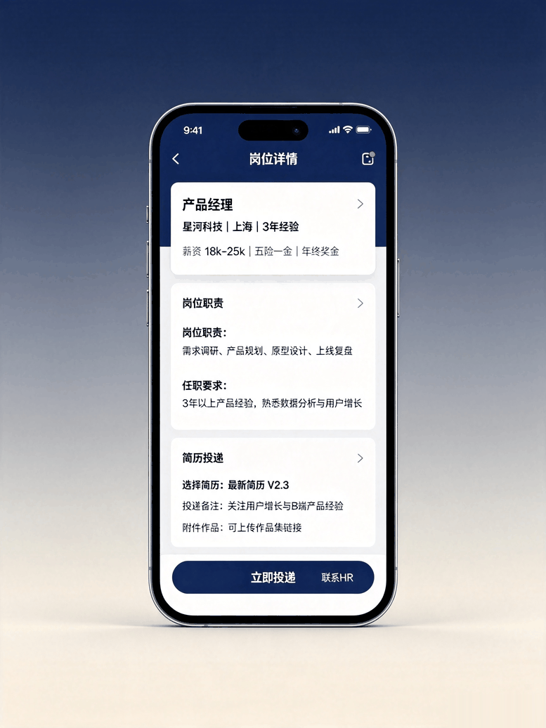 企业招聘小程序